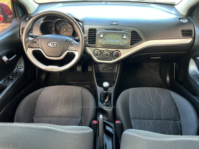 KIA MOTORS - PICANTO - 2013/2013 - Vermelha - Sob Consulta