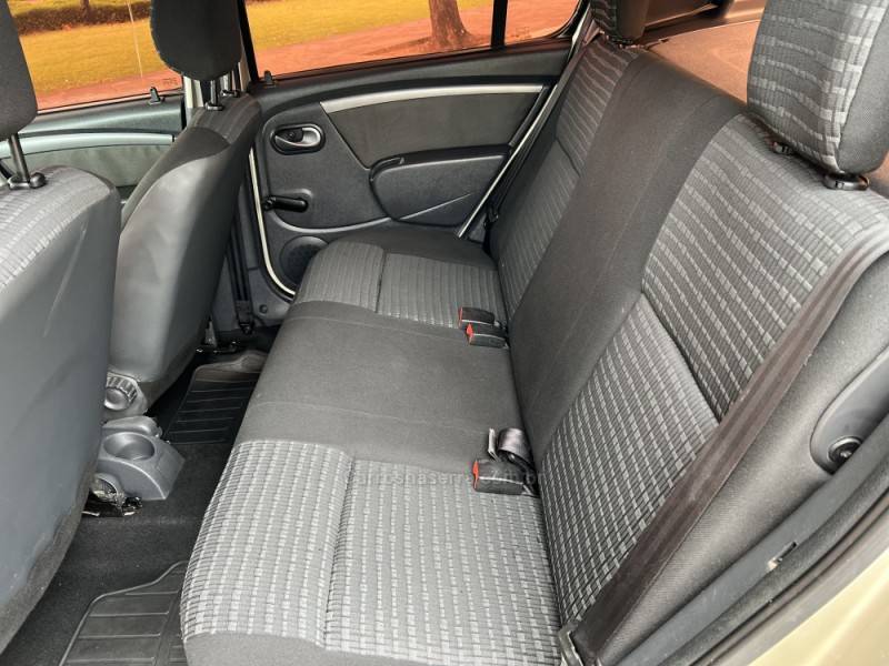 RENAULT - SANDERO - 2012/2012 - Bege - Sob Consulta