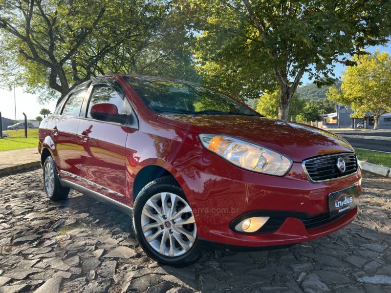 FIAT - GRAND SIENA - 2018/2018 - Vermelha - Sob Consulta