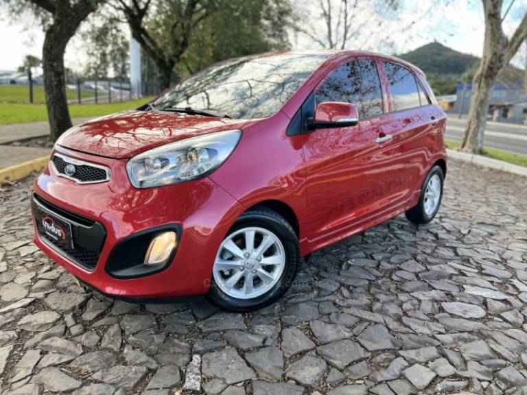 KIA MOTORS - PICANTO - 2013/2013 - Vermelha - Sob Consulta