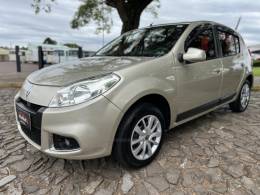 RENAULT - SANDERO - 2012/2012 - Bege - Sob Consulta