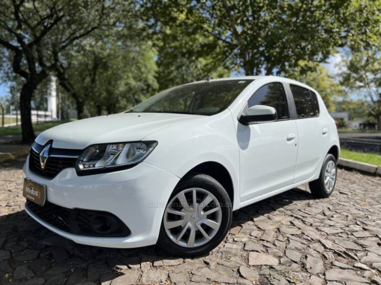 RENAULT - SANDERO - 2016/2016 - Branca - Sob Consulta